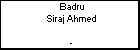 Badru Siraj Ahmed
