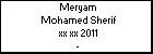 Meryam Mohamed Sherif