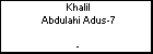Khalil Abdulahi Adus-7