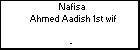 Nafisa Ahmed Aadish 1st wif