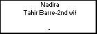Nadira Tahir Barre-2nd wif